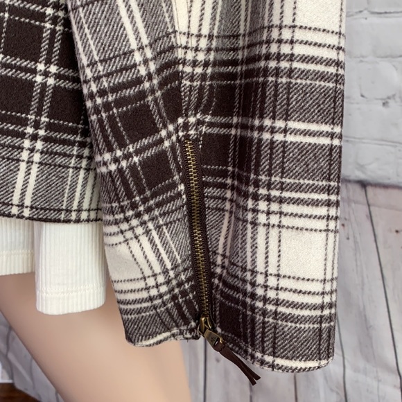 Lauren by RL Brown/Cream Zip Jacket NWT 22W - Picture 7 of 11